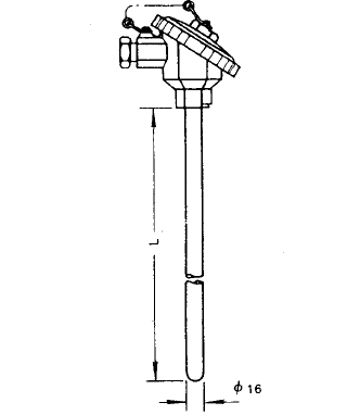WRN-130無固定防水接線盒熱電偶安裝圖片 WRN-130無固定防水接線盒熱電偶安裝圖片
