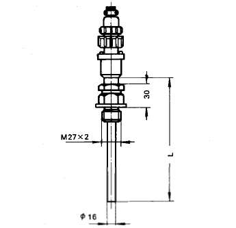 WZPM-267固定螺紋插座式熱電阻安裝圖片 WZPM-267固定螺紋插座式熱電阻安裝圖片