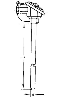 WZP2-120無固定雙支裝配式熱電阻安裝圖片 WZP2-120無固定雙支裝配式熱電阻安裝圖片