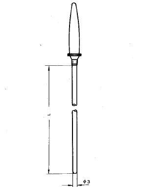 WRNK-187手柄式鎧裝熱電偶安裝圖片